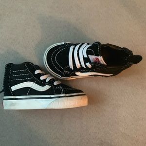 Black Hight Top Vans